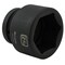 Dynamic 1" Drive Standard Socket, Black Phosphate, Tools 2-3/16" X 1" Drive, 6 Point Standard Length D025370 - alternate 10